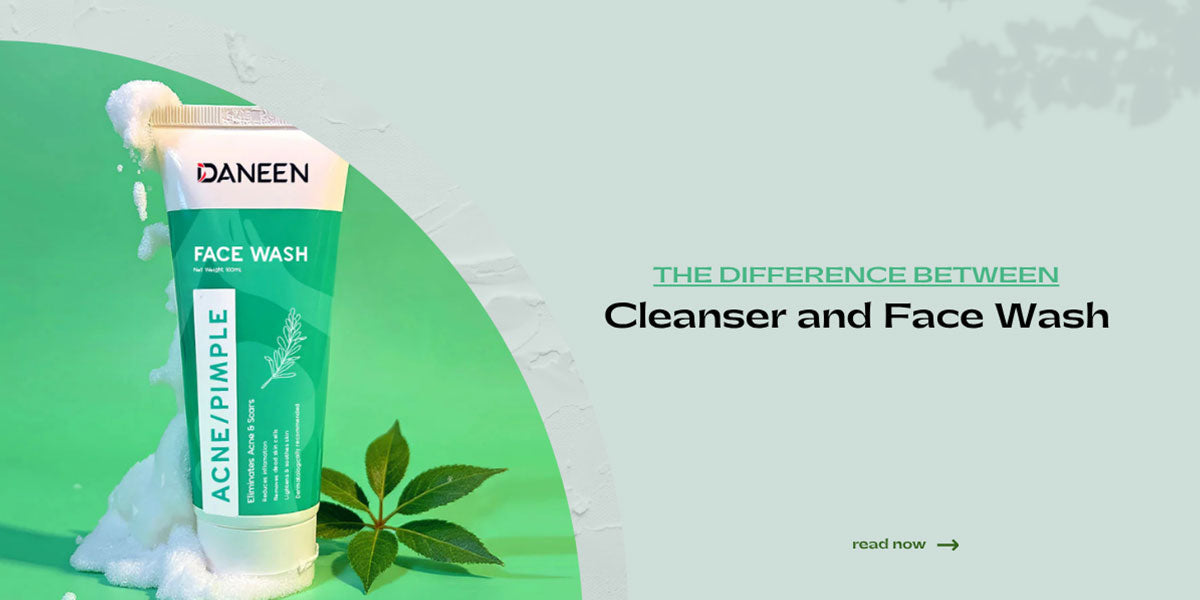 what is the difference between cleanser and face wash