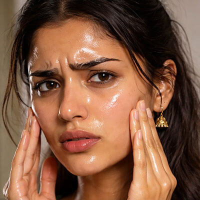 Oily Skin Type