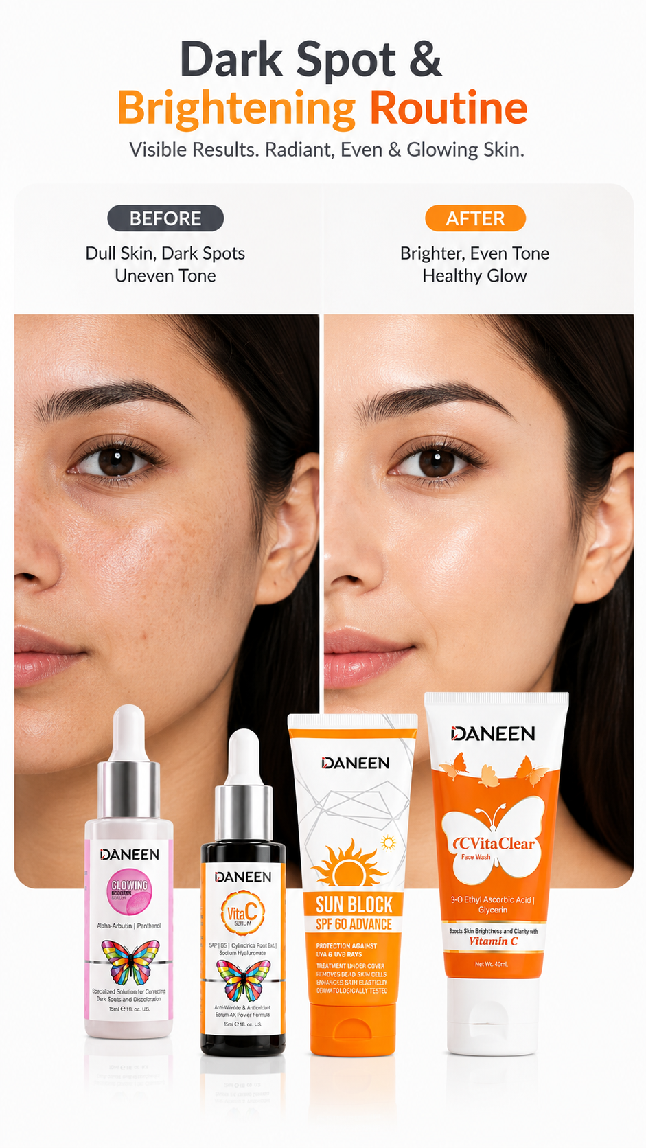 Dark Spot & Brightening Routine