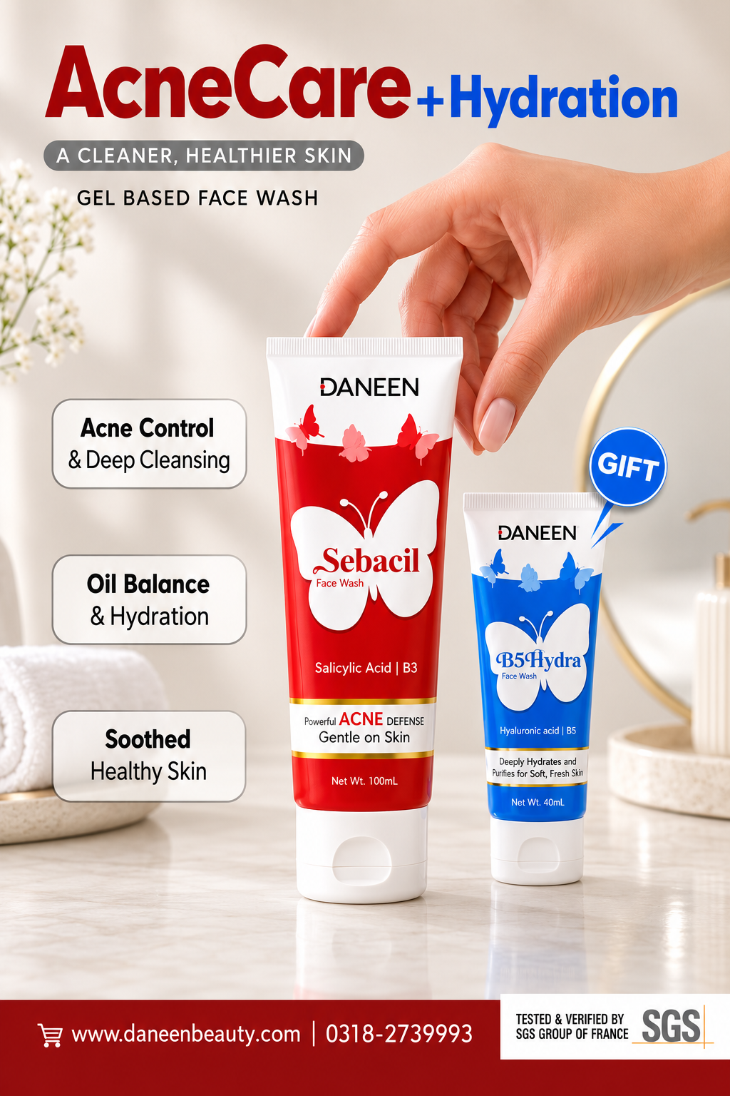 Daneen AcneCare + Hydration Offer