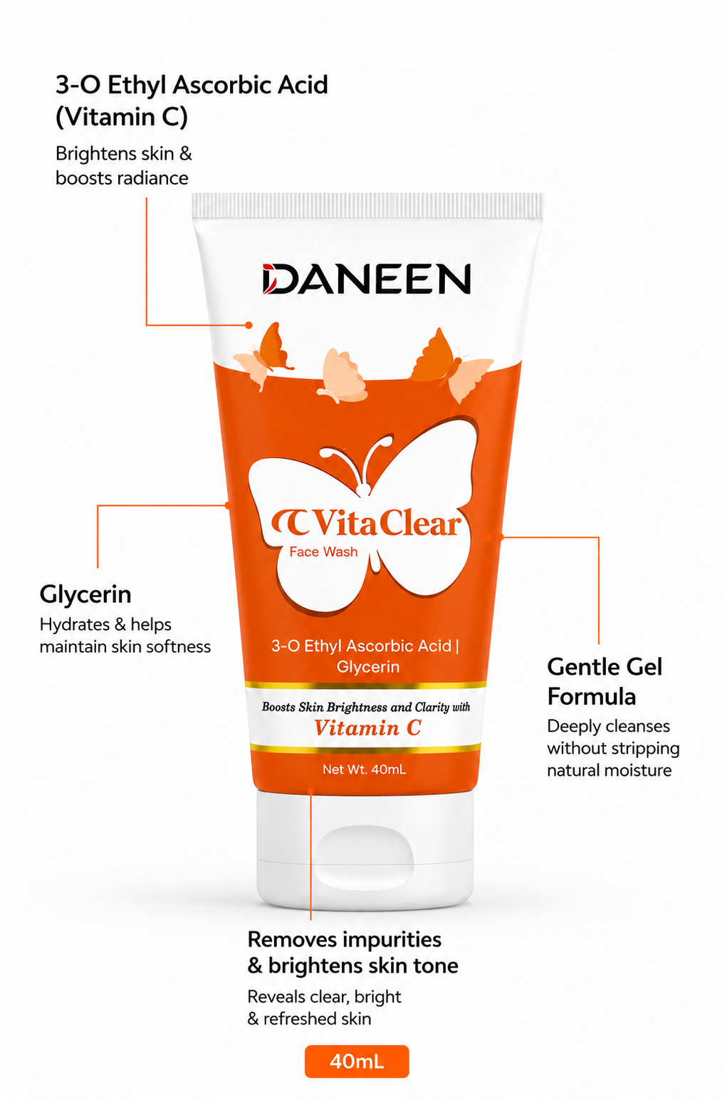 C Vita Clear Facewash Gel based