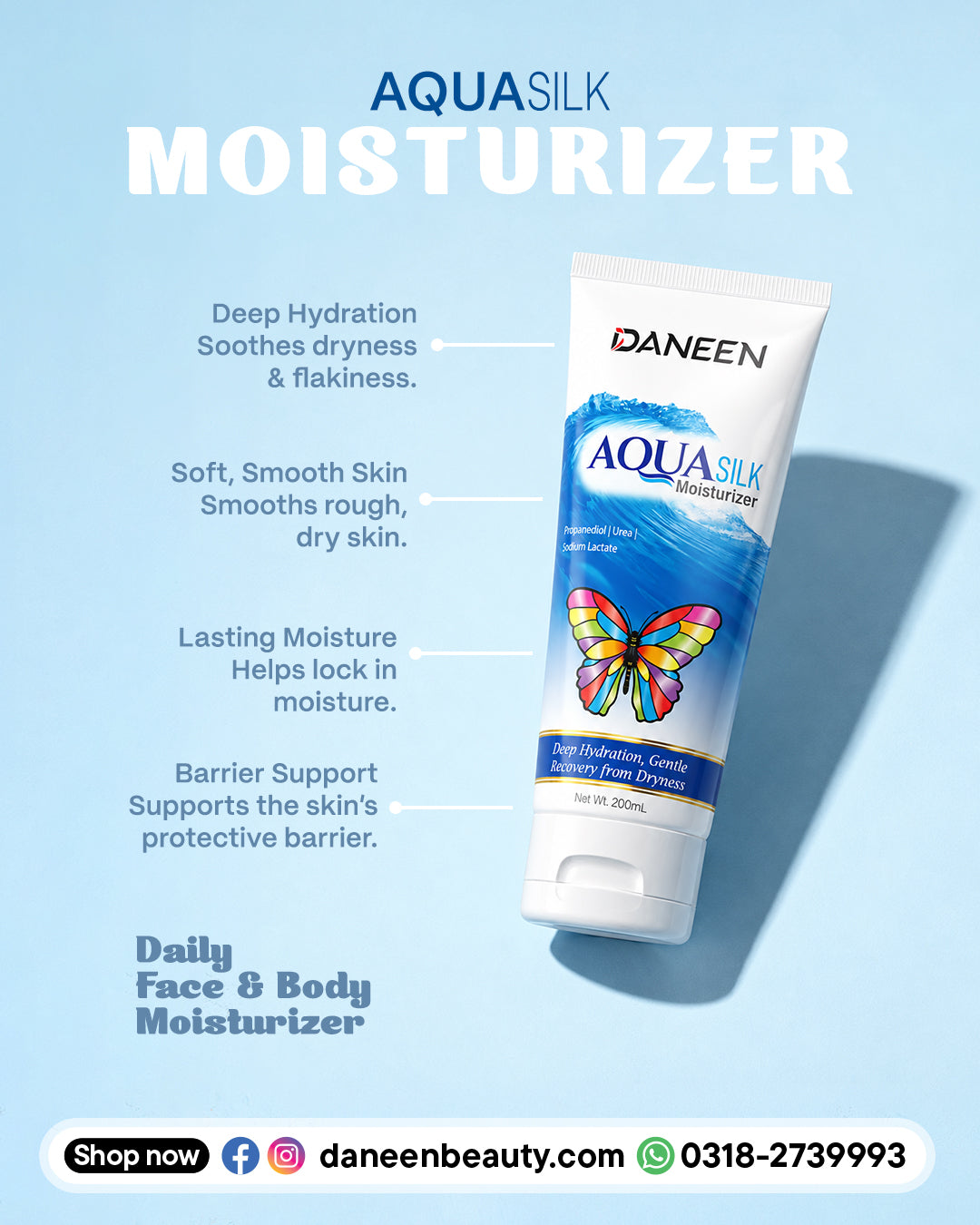 Aqua Silk Moisturizer 200 ml