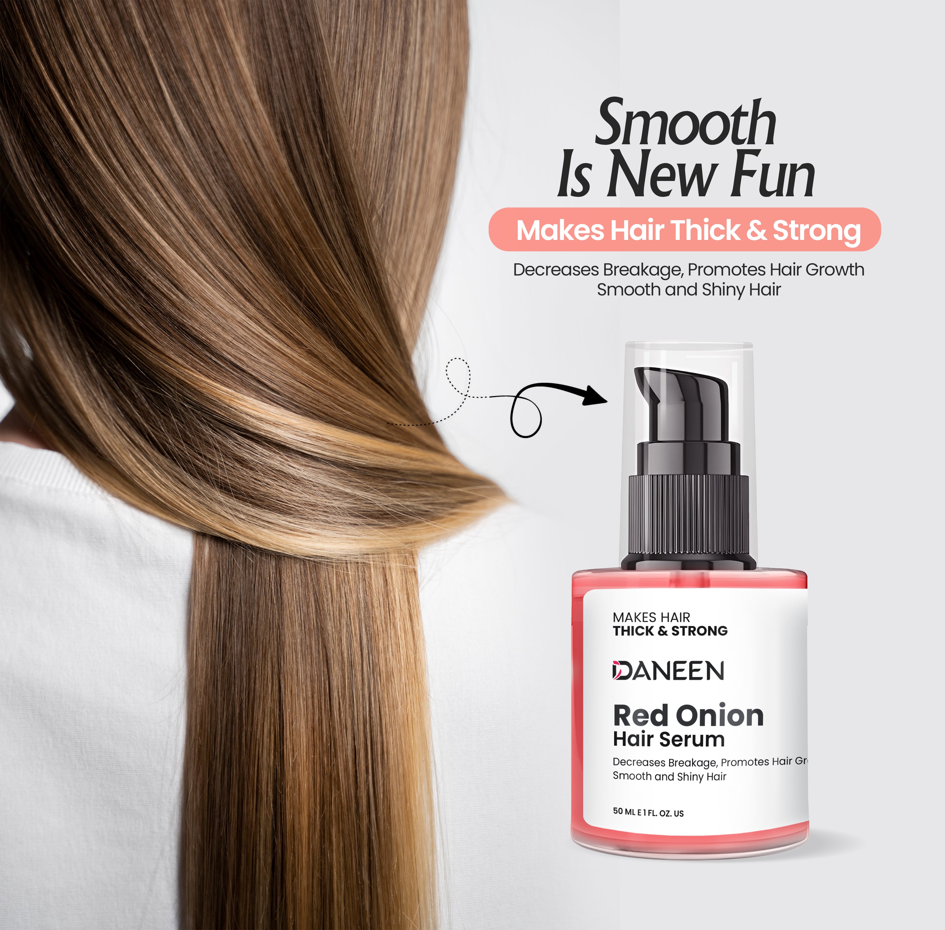 Red Onion Hair Serum